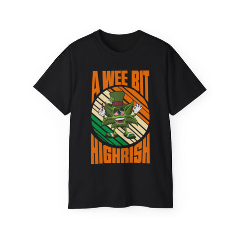 A Wee Bit Highrish Funny St Patricks Day Shirts - TeesTopia