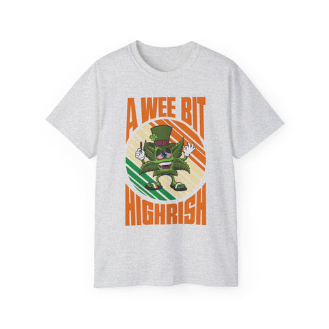 A Wee Bit Highrish Funny St Patricks Day Shirts - TeesTopia