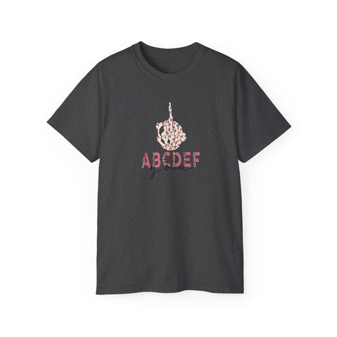 ABCDEF You Funny Valentine’s Day Shirts - TeesTopia